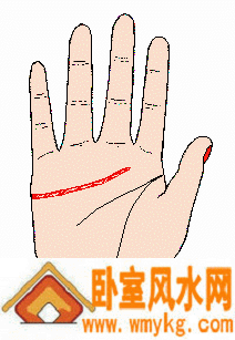 凯帝阿手相算命图解之感情线 凯帝阿手相算命图解之感情线