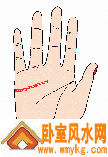 凯帝阿手相算命图解之感情线 凯帝阿手相算命图解之感情线