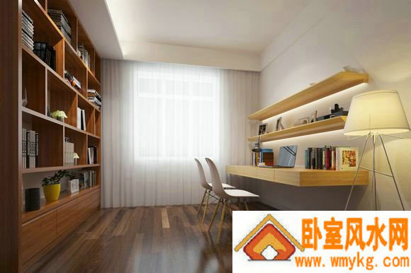 书房家具的风水摆设