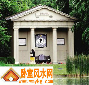 名人墓地之戴安娜的墓地